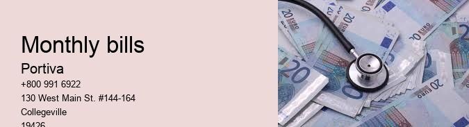 monthly bills